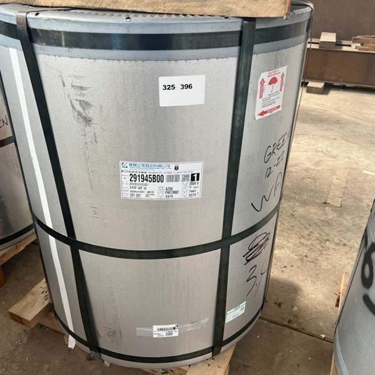 43" Hot Dip Coated Steel Sheet Coil
