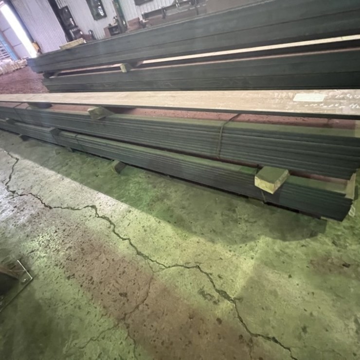 8"x3/4"x20' Flat Steel Bars, Qty. 21