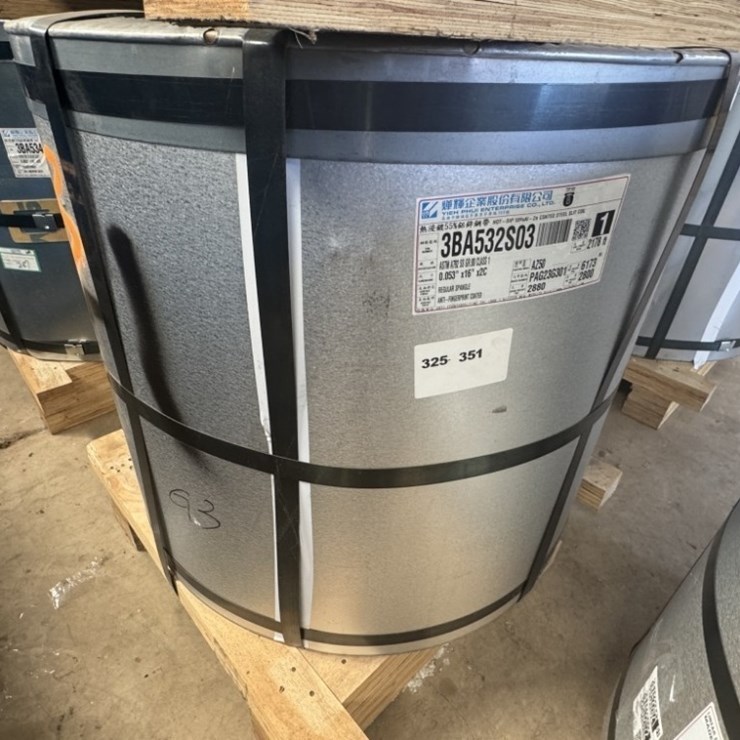 32" Hot Dip Coated Steel Slit Coil