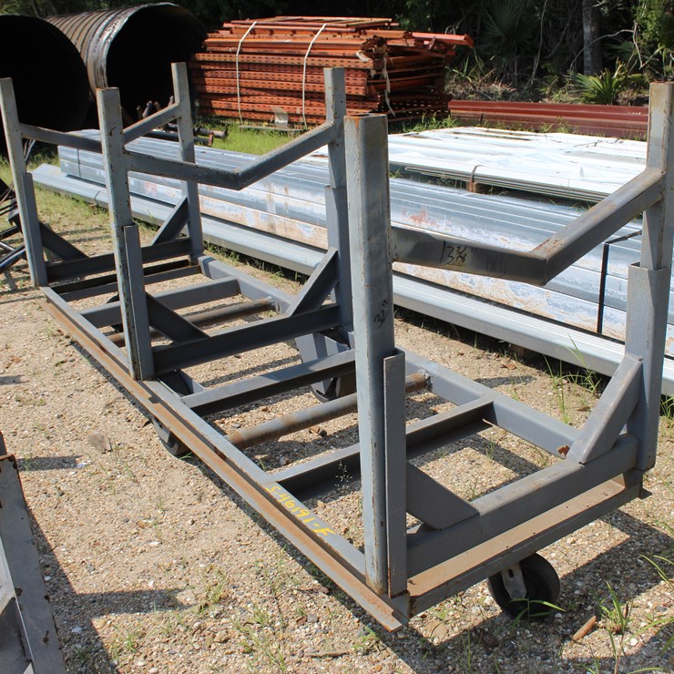 #5108 • 1 HEAVY DUTY PIPE CART