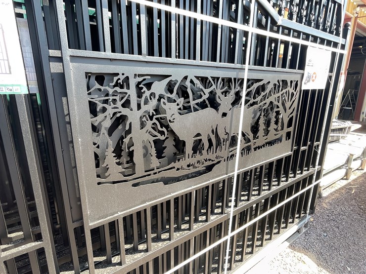 #4017-•-20'-bi-parting-metal-farm-driveway-gate-image-4