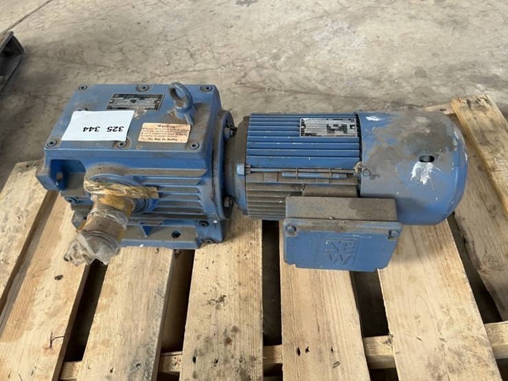 sew-eurodrive-5hp-motor-w/gearbox-image-2