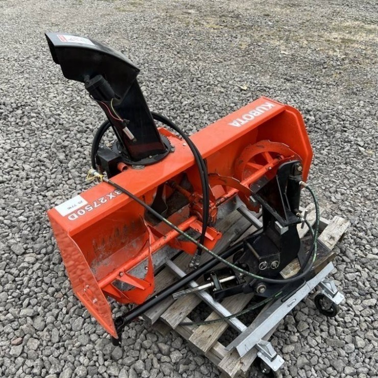 Kubota BX2750D Front Mount Snow Blower