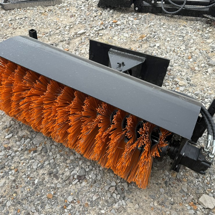 #230 • #27007 • Unused GIYI GY-QSJ Mini Skid Steer Sweeper QSJ250701