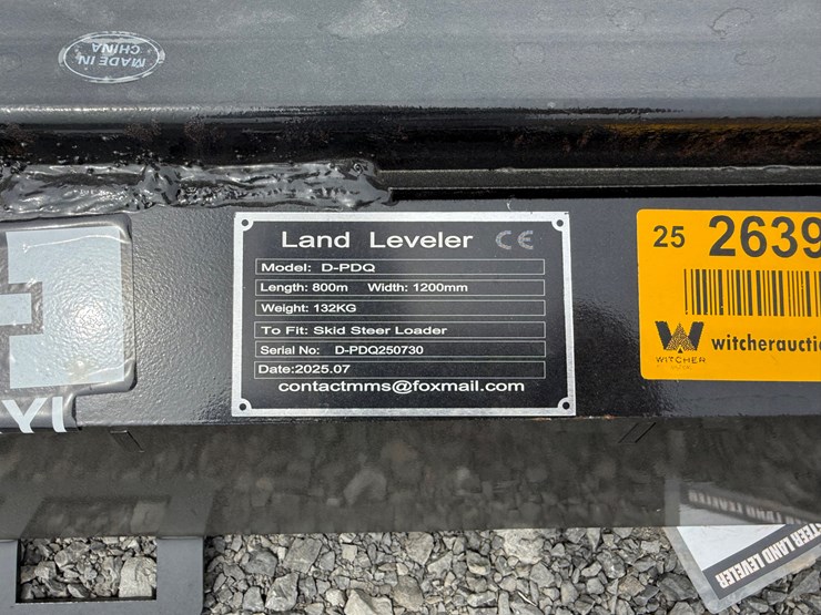 #2000-•-#26397-•-unused-giyi-gy-gd47-skid-steer-land-leveler-d-pdq250730-image-6