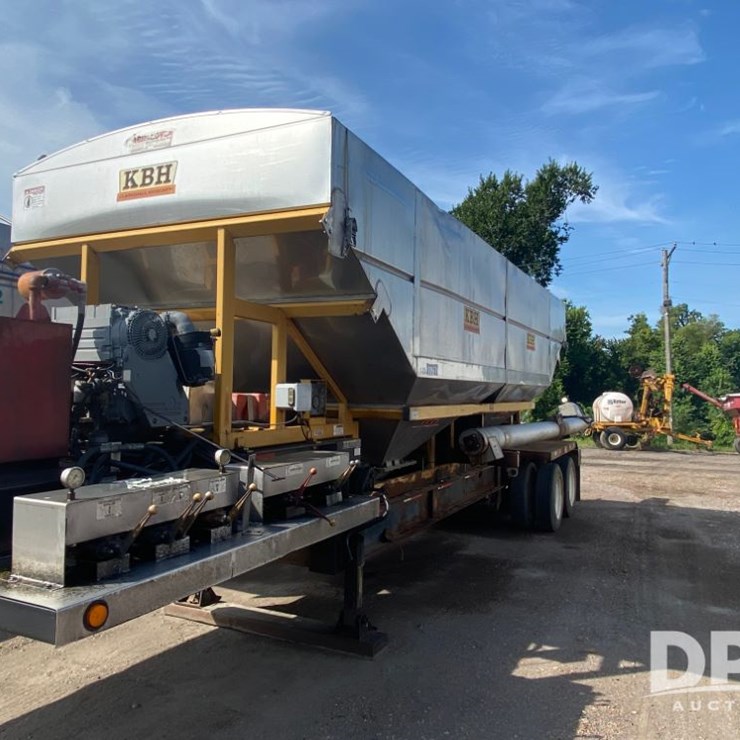 2014 KBH Dry Tender Trailer (PZ13855, Unit 37752)