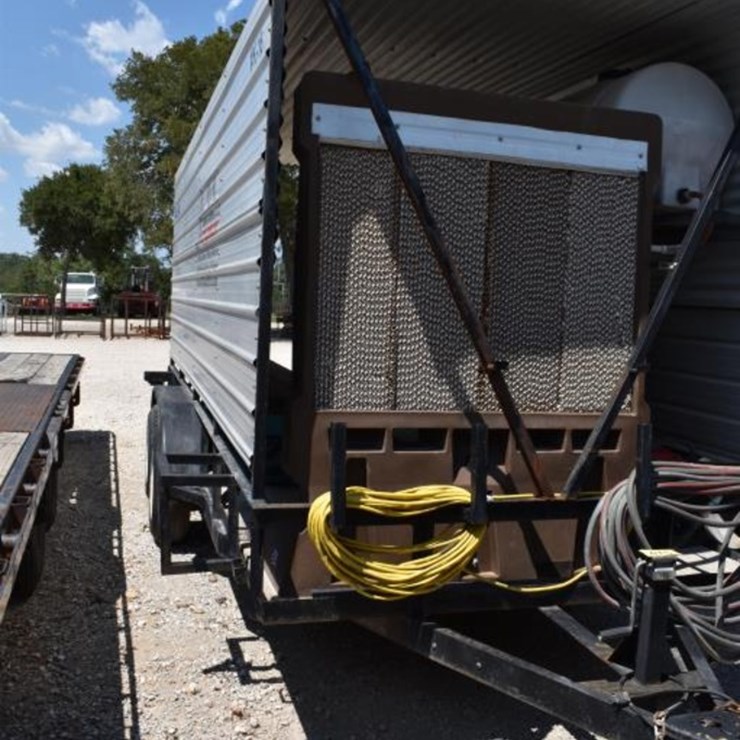 2012 16' COOLING TRAILER W/ GENERATOR, PORT-A-COOL AND FREEZER (VIN # 5VNBU