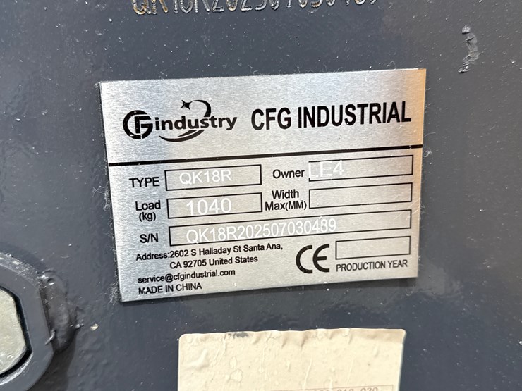 #220-•-#26493-•-unused-cfg-qk18r-mini-excavator-image-9