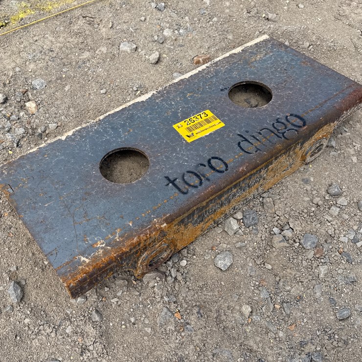 #230 • #26373 • Unused Dingo Mini Skid Steer Mounting Plate