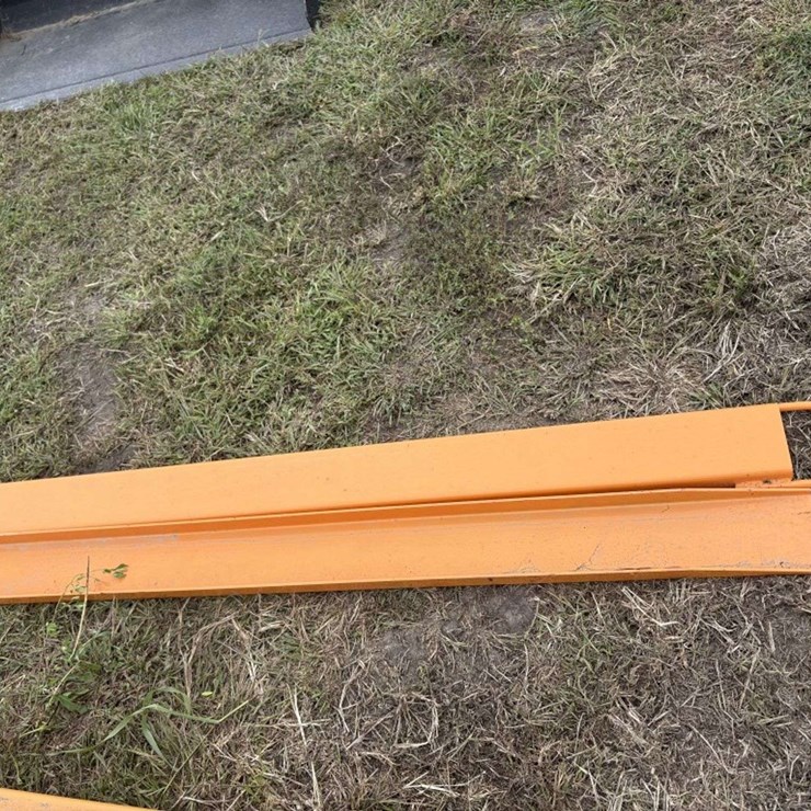 Pair of Pallet Forks Extensions, 6.5’, 6” wide
