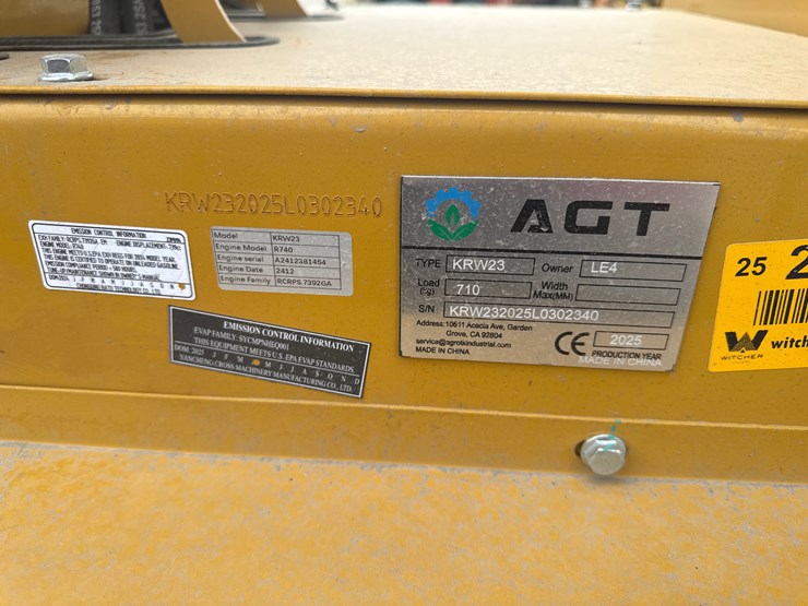 #220-•-#26496-•-unused-agt-krw23-compact-wheel-loader-image-9