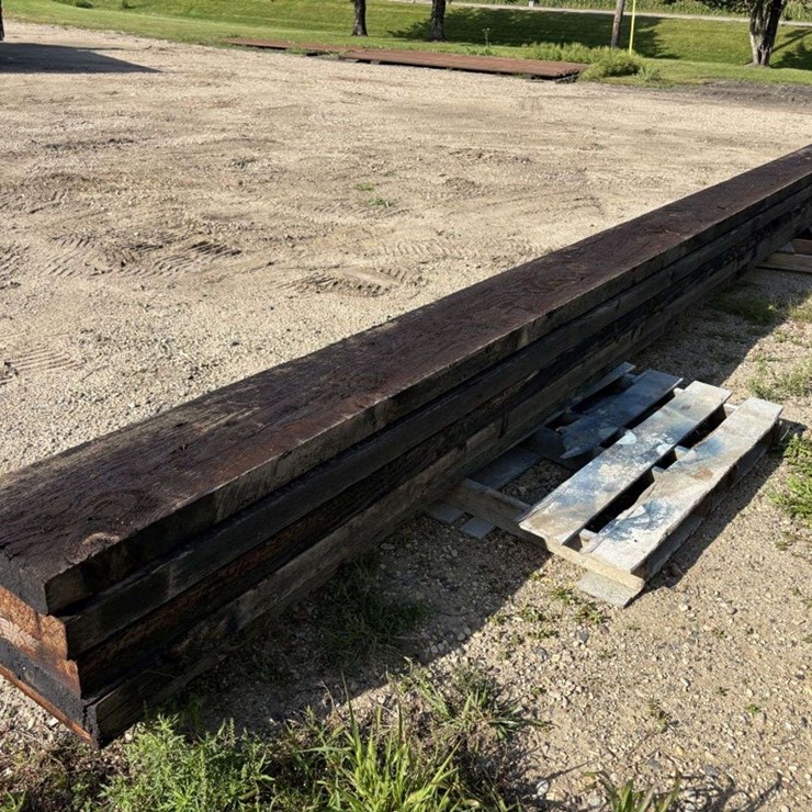 (5) 3”x12”x22’ Creosote Bridge Planks