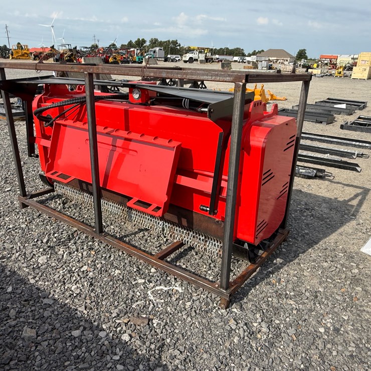 #2000 • #26273 • Unused GIYI 72" Skid Steer Mulcher 72PRO250783