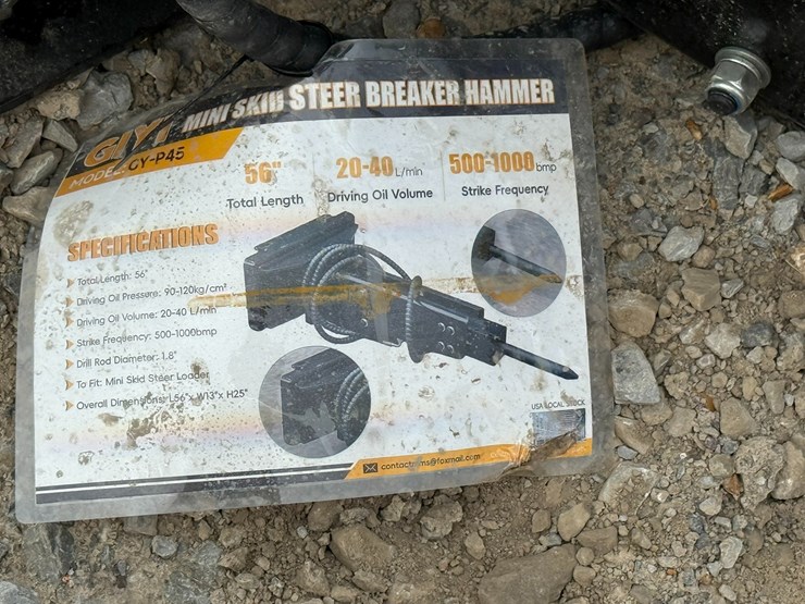#230-•-#27018-•-unused-giyi-gy-p45-mini-skid-steer-breaker-psc452507149-image-10