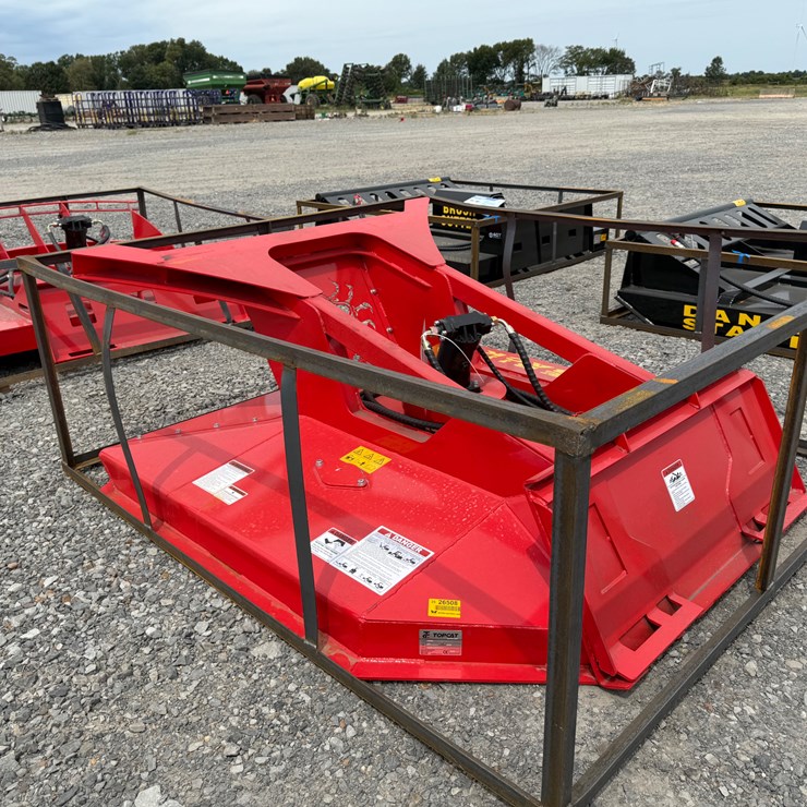 #2000 • #26508 • Unused Top Cat HDRC 77" Skid Steer heavy duty Brush Cutter HCRC25070701I