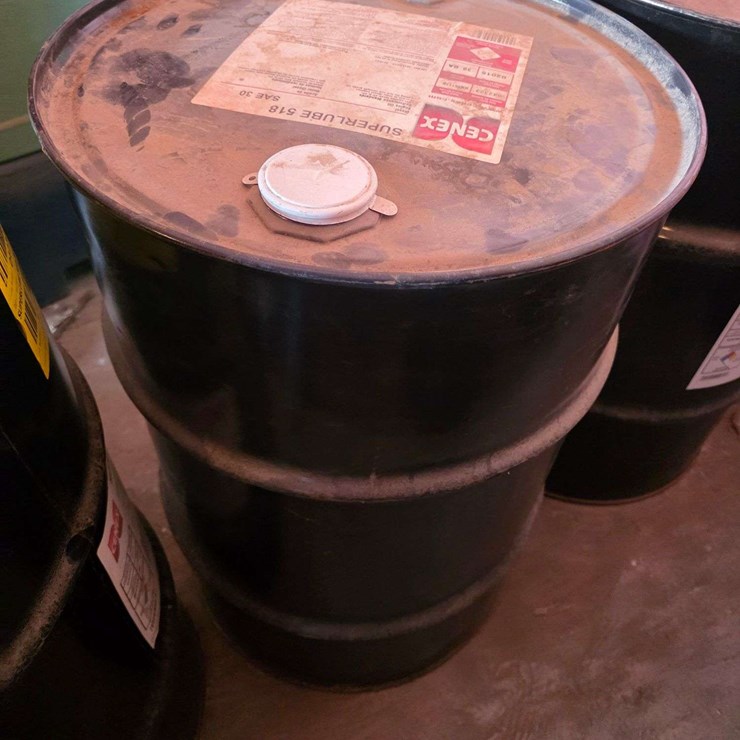 Superlube 518 SAE 30 Diesel Engine Oil, 30 Gallons