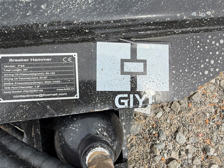 #230-•-#27016-•-unused-giyi-gy-p45-mini-skid-steer-breaker-psc452507148-image-8