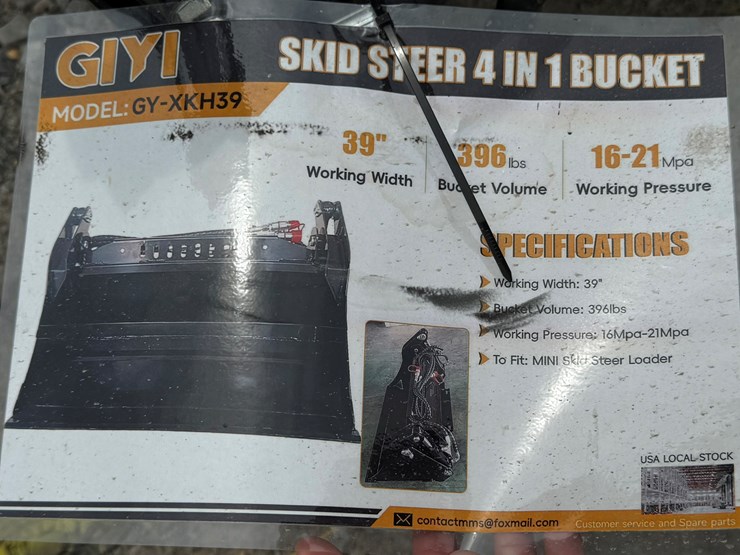#230-•-#26327-•-unused-giyi-39"-mini-skid-steer-bucket-fxkhd392507234-image-3