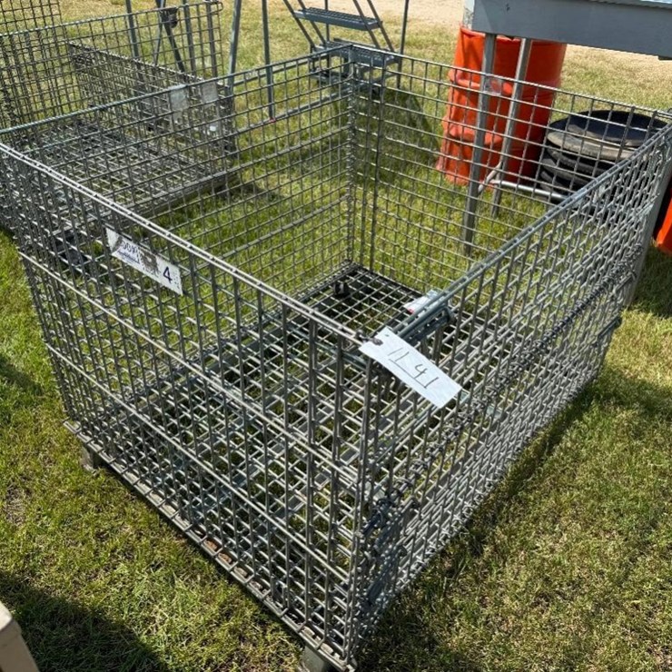 48"X40"X32" COLLAPSIBLE WIRE PALLET