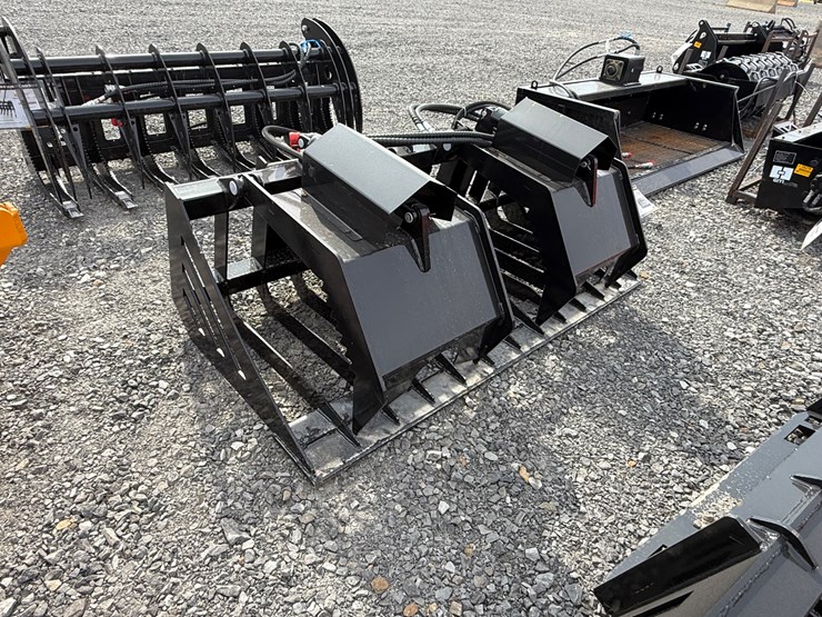 #2000-•-#26340-•-unused-giyi-72"-skid-steer-wood-grabber-cxlkzmq250720-image-2