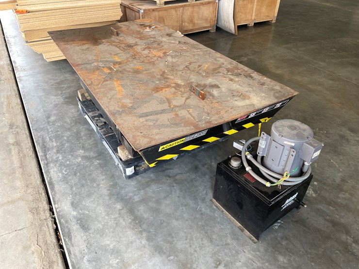 #2003-•-autoquip-scissor-lift-platform-lift-with-pump-image-4