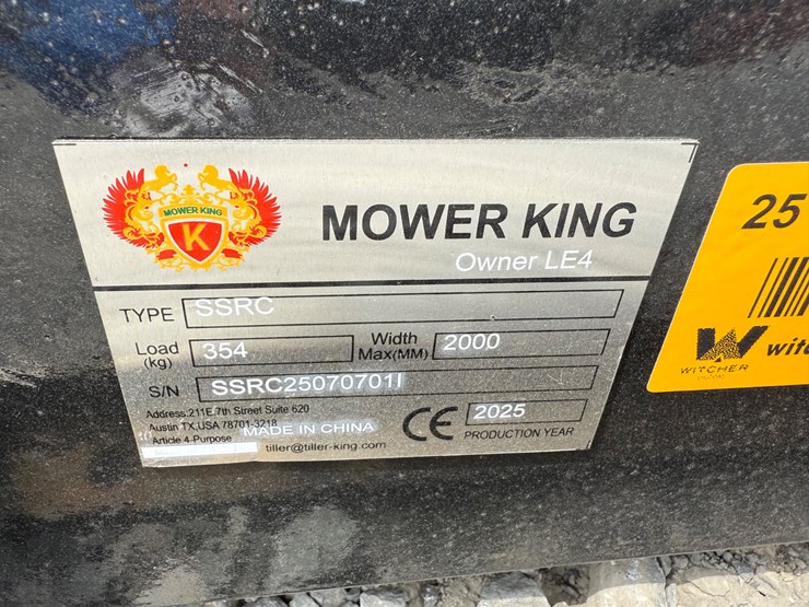 #2000-•-#26509-•-unused-mower-king-77"-skid-steer-brush-cutter-ssrc25070701i-image-9