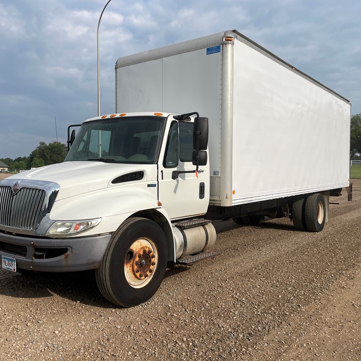 #2104 • 2012 International 4300M7 Box Truck (Has MN title)