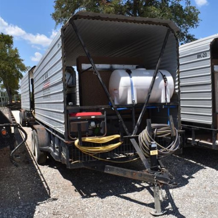 2011 16' COOLING TRAILER W/ GENERATOR, PORT-A-COOL AND FREEZER (VIN # 5VNBU