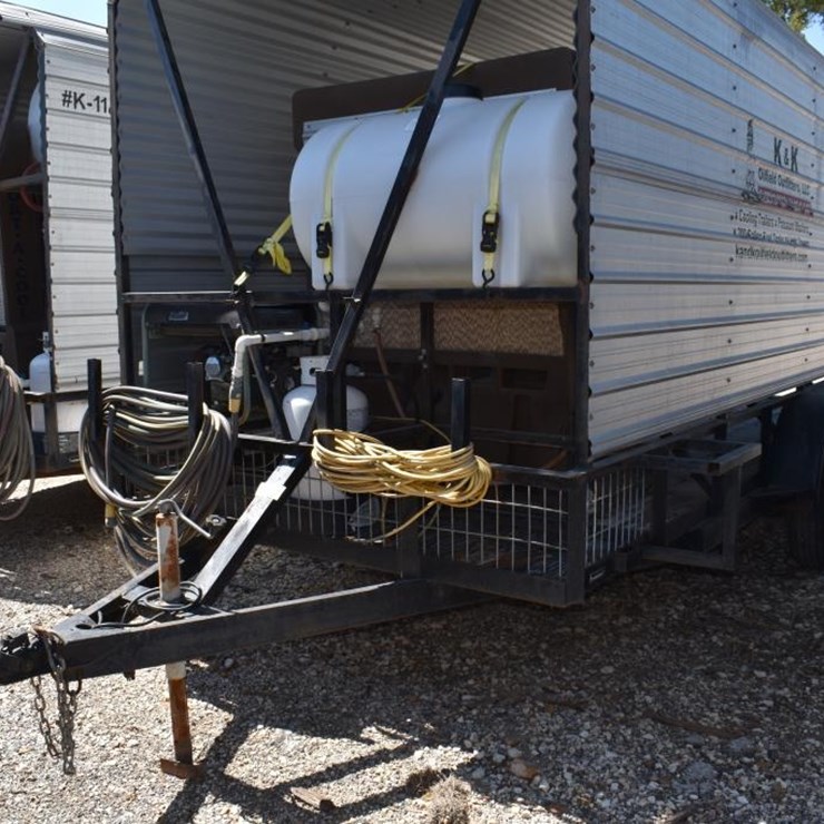 2011 16' COOLING TRAILER W/ GENERATOR, PORT-A-COOL AND FREEZER (VIN # 5VNBU