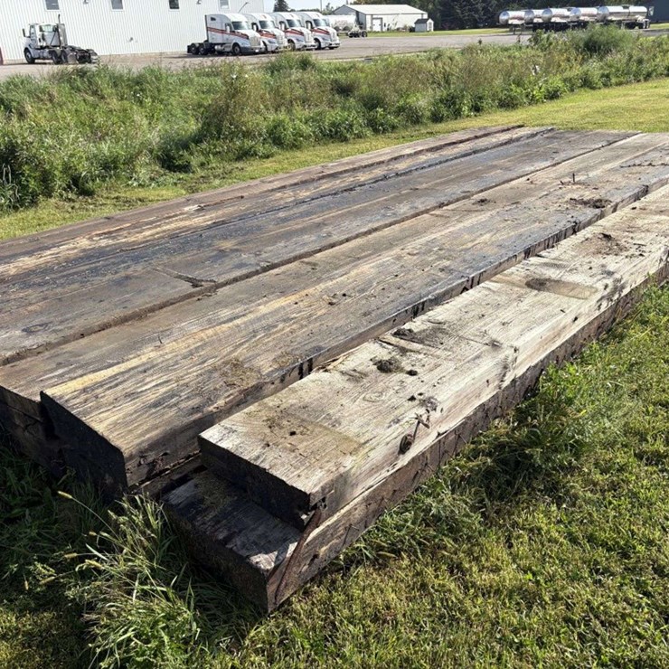 (14) 6”x21”x25’ Creosote Bridge Planks
