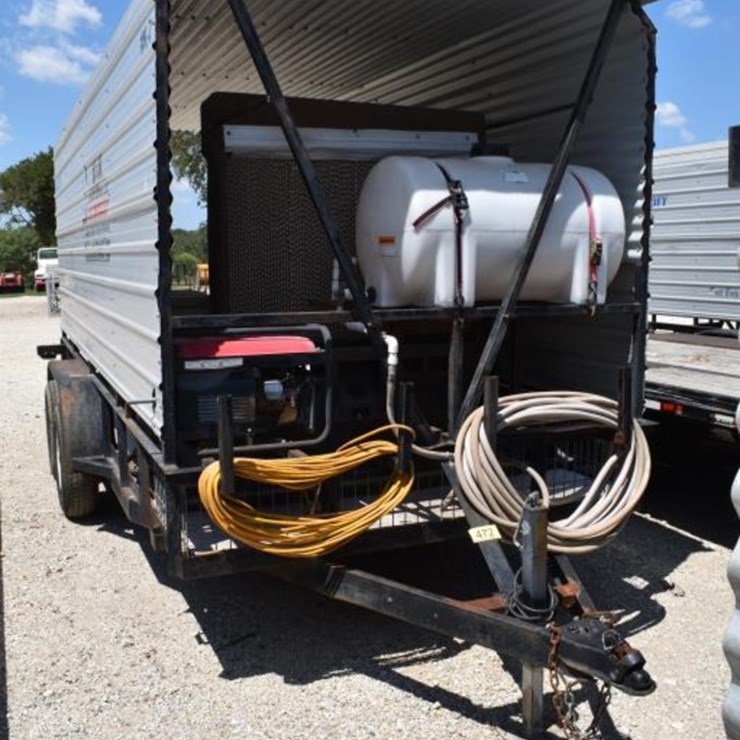 2011 16' COOLING TRAILER W/ GENERATOR, PORT-A-COOL AND FREEZER (VIN # 5VNBU