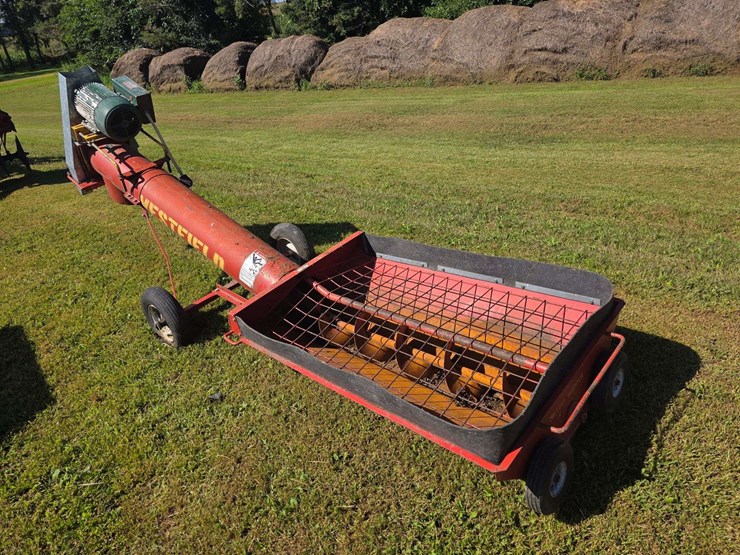 westfield-approx-8’x10”-single-auger-jump-auger,-5hp-1-phase-electric-motor,-sn:-33056-image-8