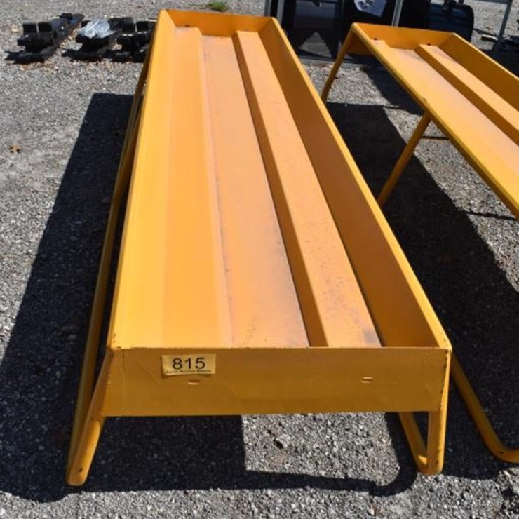 10' METAL FEED TROUGH