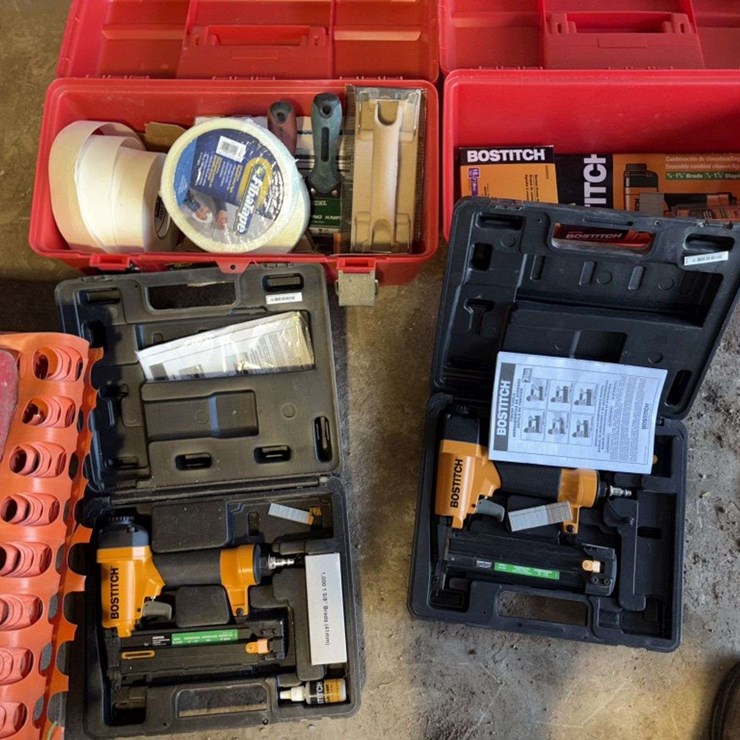 (2) Bostitch Air Staplers, Drywall items, Buying All for One Money