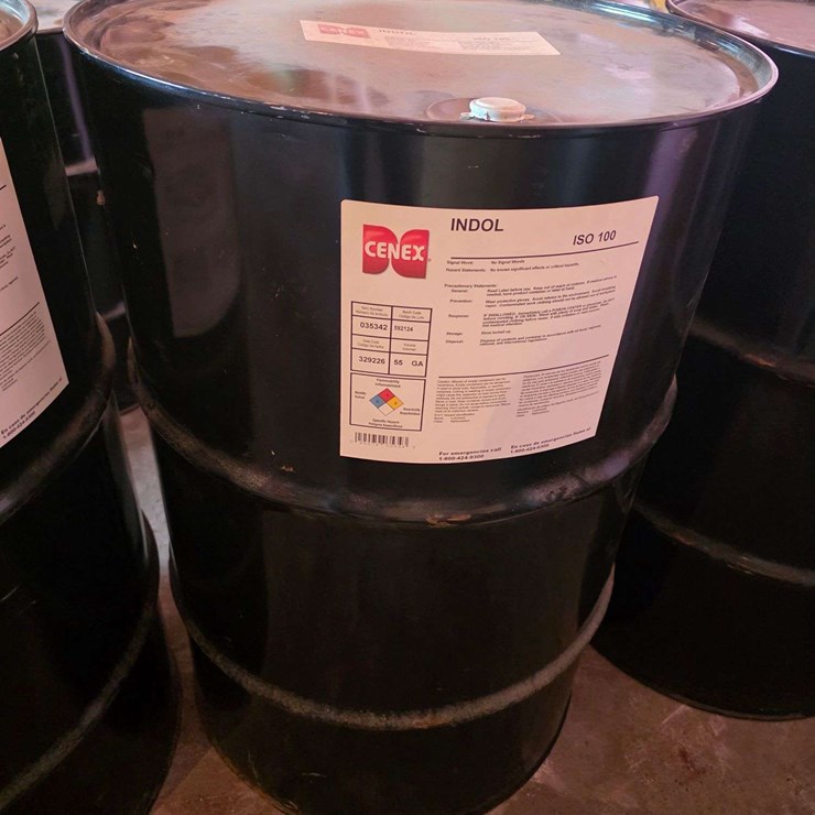 Indol Hydraulic Oil ISO 100, 55 Gallons