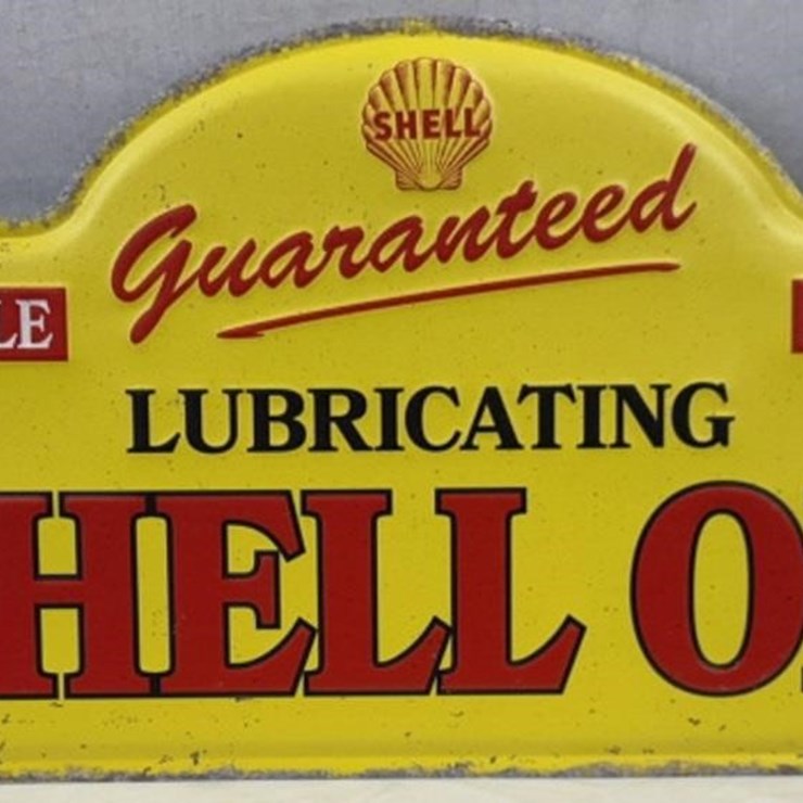 Shell Oil Metal Sign
