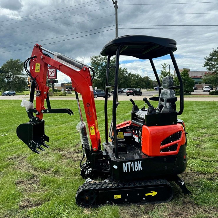 2025 Industrial NT18K Mini Excavator ... Unused... Brand new Battery Installed