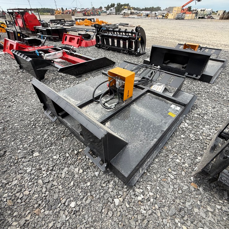 #2000 • #27004 • Unused GIYI GY-BC63 72" Skid Steer Mower D-GGJ2507125