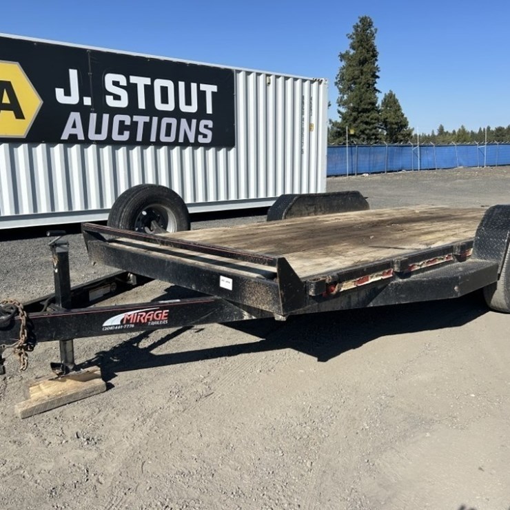 2018 Mirage T/A Equipment Trailer