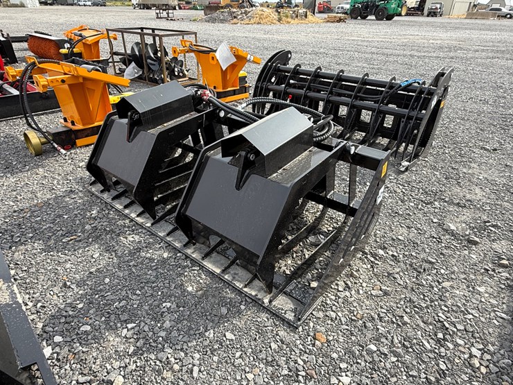 #2000-•-#26340-•-unused-giyi-72"-skid-steer-wood-grabber-cxlkzmq250720-image-1
