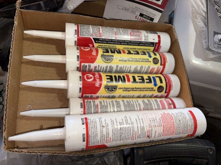 pallet-of:-portable-toilet,-(unused),-miter-saw,-caulk,-belt-sander,-and-more,-buying-all-for-one-mo-image-3