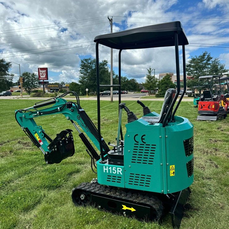 2025 CFG Industrial H15R Mini Excavator ... Unused ... Brand New Battery Installed