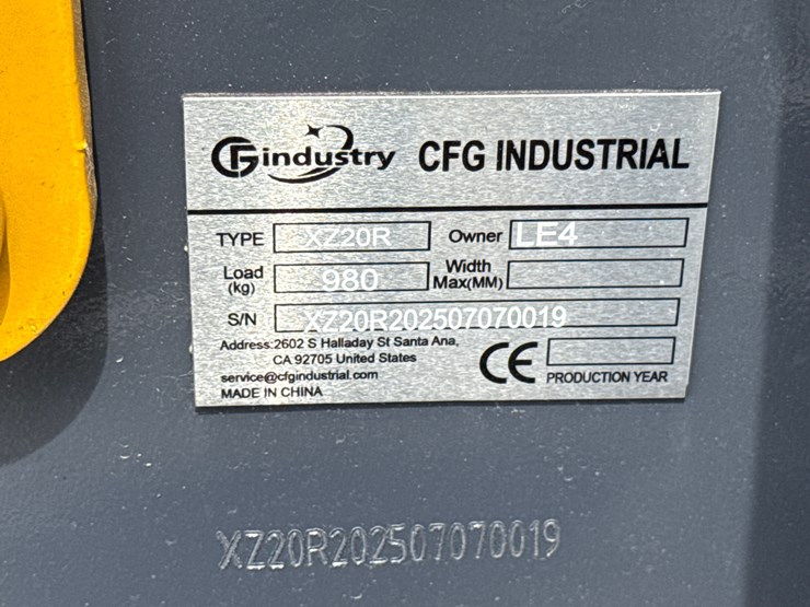 #220-•-#26490-•-unused-cfg-xz20r-mini-excavator-image-10