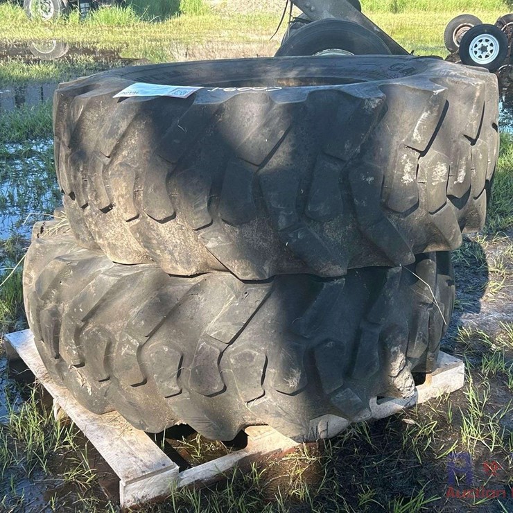 Lot of 2 Loader Tires