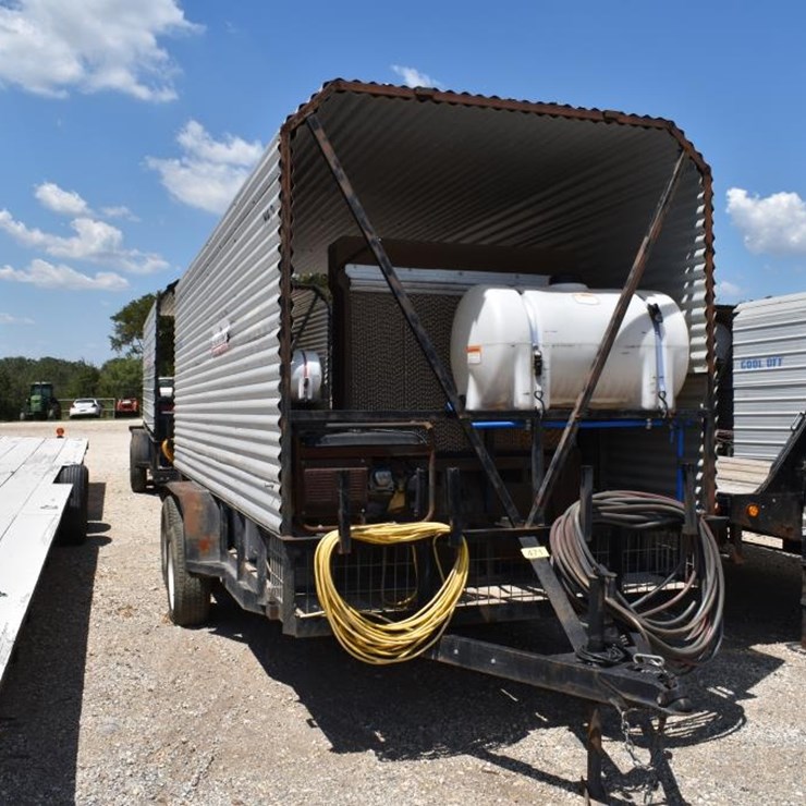 2011 16' COOLING TRAILER W/ GENERATOR, PORT-A-COOL AND FREEZER (VIN # 5VNBU