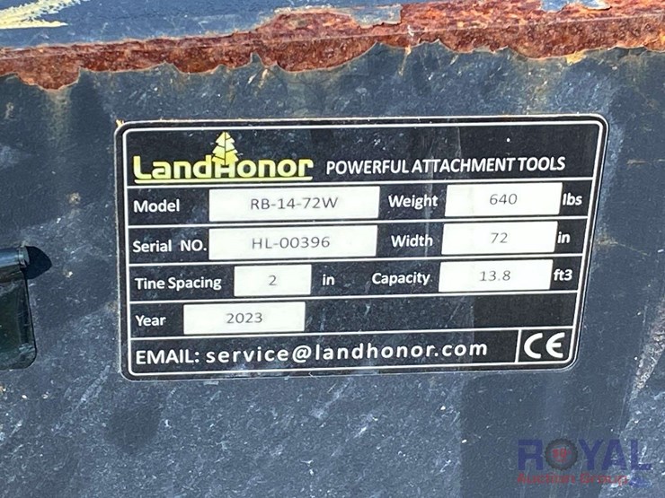 2023-landhonor-rb-14-72w-72in-rock-bucket-skid-steer-attachment-image-6