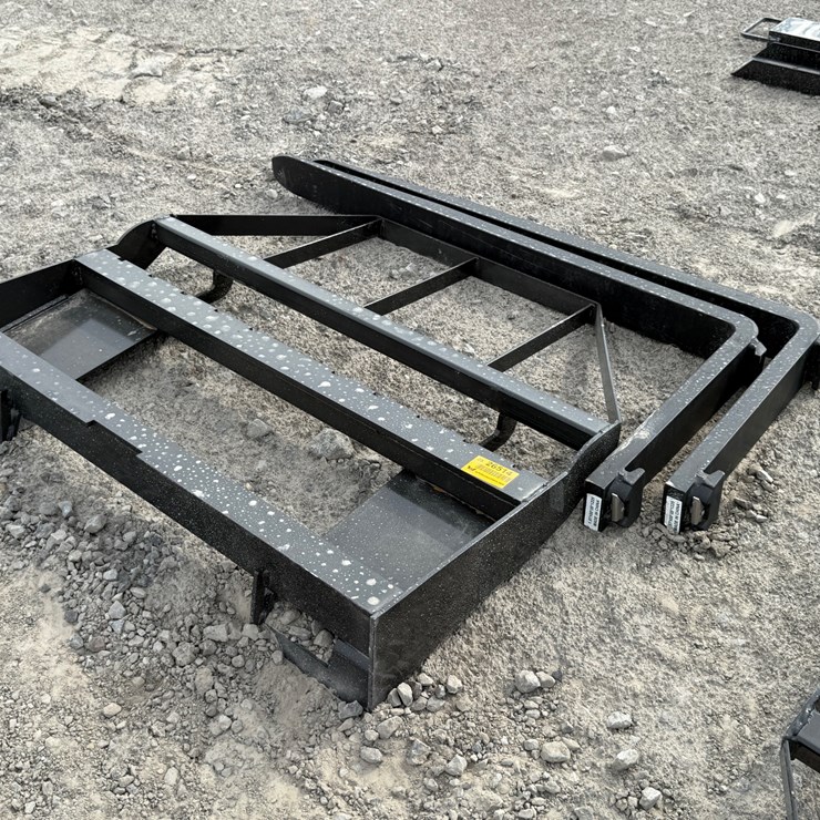 #2000 • #26514 • Unused Mower King SA Skid Steer Forks