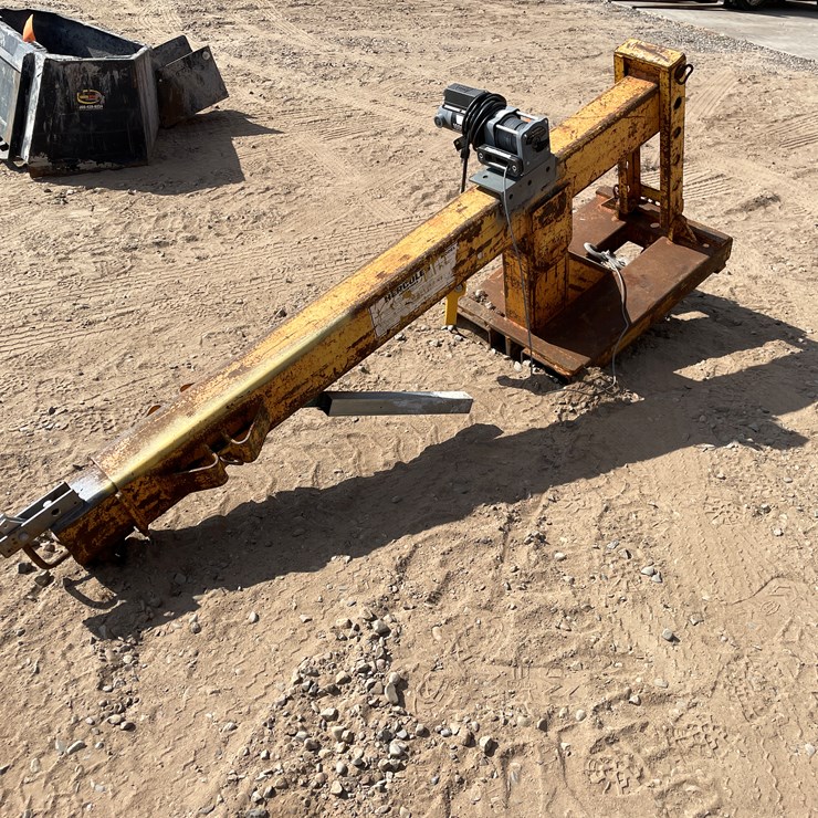#2022 • Forklift Jib with Winch