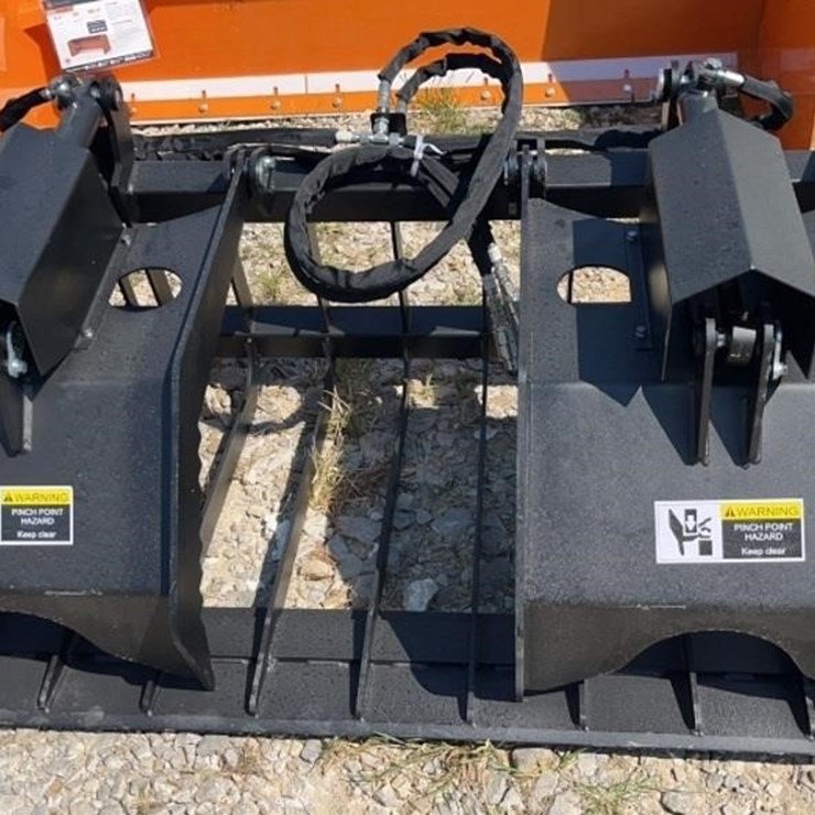 Greatbear 72" Skid Steer Rock Grapple Bucket