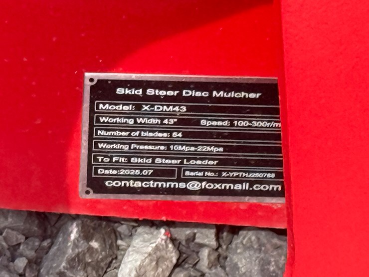 #2000-•-#26353-•-unused-giyi-43"-skid-steer-disc-mulcher-x-ypthj250788-image-13